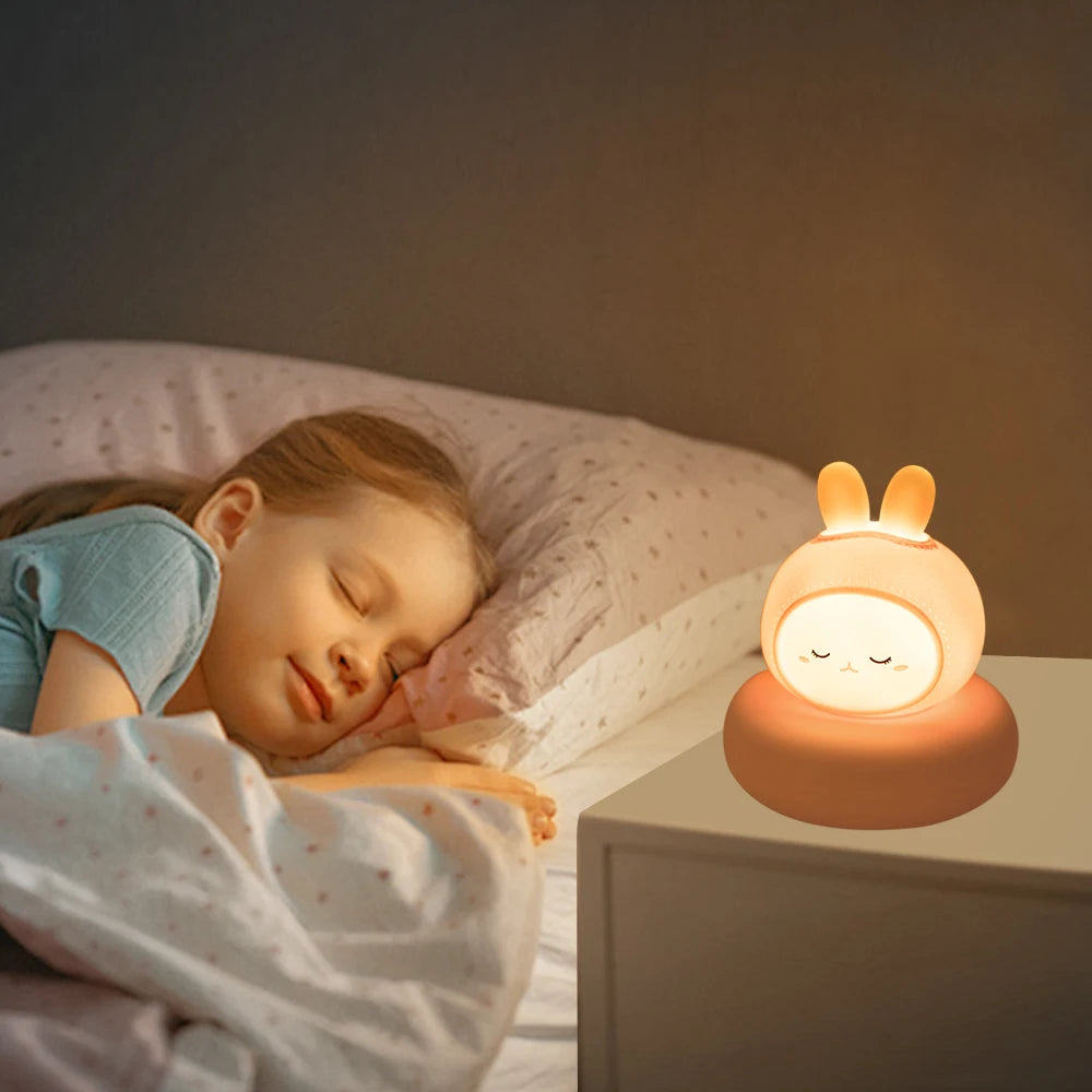 Cadeau Idéal : Veilleuse LED Animaux Adorables avec Intensité Variable !