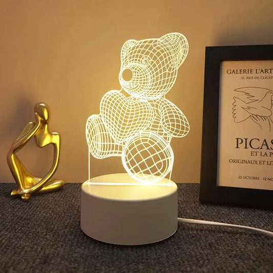 Illuminez votre espace avec style : la magie de l'acrylique 3D !