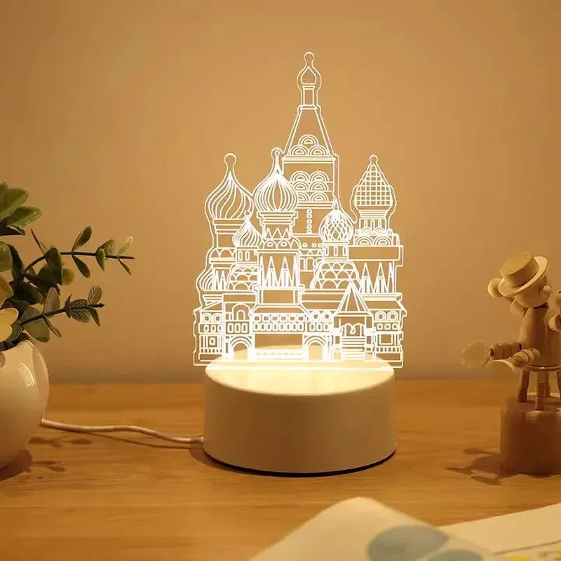 Illuminez votre espace avec style : la magie de l'acrylique 3D !