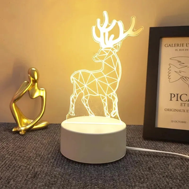 Illuminez votre espace avec style : la magie de l'acrylique 3D !